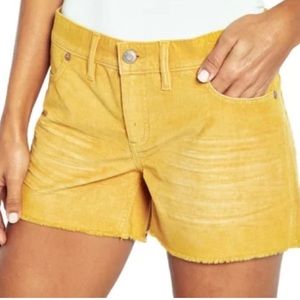 Women’s gap corduroy shorts mustard